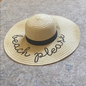 Floppy Sun Hat- Beach Please